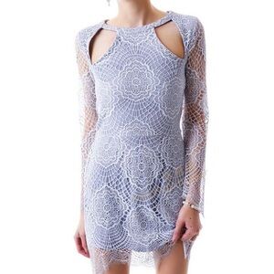 For Love & Lemons Eternal Love Dress in light blue XS